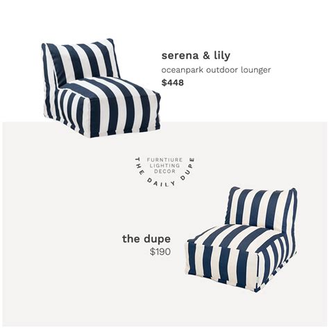 serena and lily bean bag chair dupe|serena and lily chair dupe.